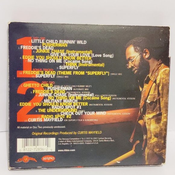 Curtis Mayfield-Superfly 2-CD Expanded Deluxe Edition Original Soundtrack 1972 - Picture 5 of 5